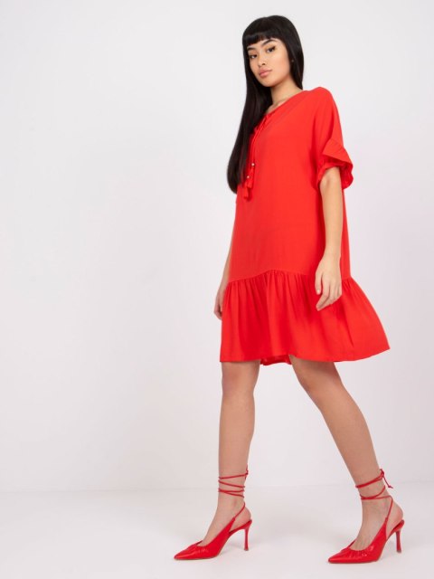 Sukienka D73761M30306A czerwony M