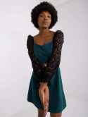 Sukienka LK-SK-508840.22X ciemny zielony 38