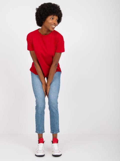 T-shirt TW-TS-1004.24X ciemny czerwony S