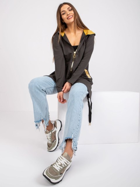 Bluza RV-BL-4899-1.24 ciemny khaki S/M