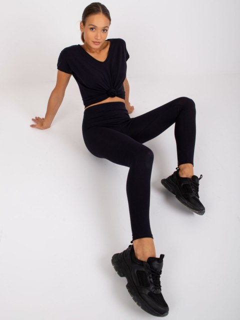 Leginsy AP-LG-A-002 granatowy S