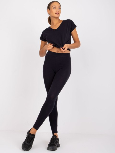 Leginsy AP-LG-A-002 granatowy S