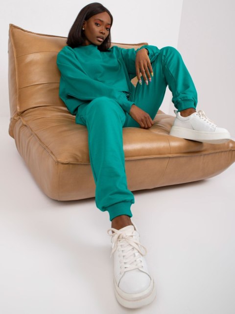 Spodnie dresowe AP-DR-A-003 ciemny zielony S