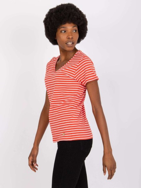 T-shirt D16054M02431A ciemny pomarańczowy XS