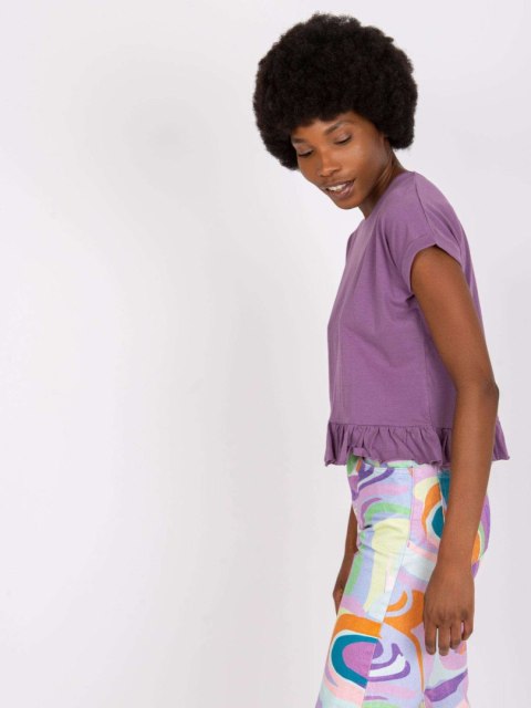 T-shirt TW-TS-1053.21X fioletowy L