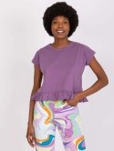 T-shirt TW-TS-1053.21X fioletowy XL