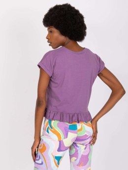 T-shirt TW-TS-1053.21X fioletowy M