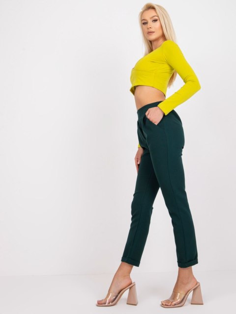 Spodnie DHJ-SP-13926.02 ciemny zielony L