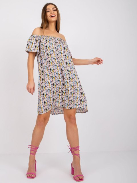 Sukienka D73771M30145H wielokolorowy XS