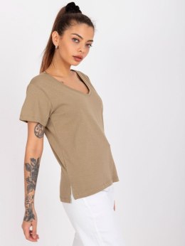 T-shirt TW-TS-1002.28X ciemny bezowy 2XL