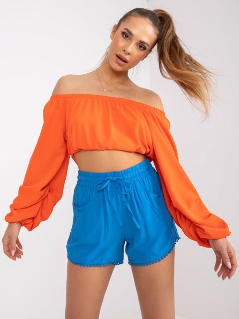 Szorty D73761M61531KA niebieski M