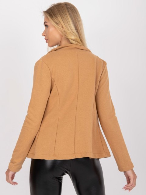 Żakiet RV-ZT-7821.52P camelowy M