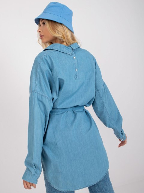 Koszula RO-KS-GMK-2303.44 niebieski S