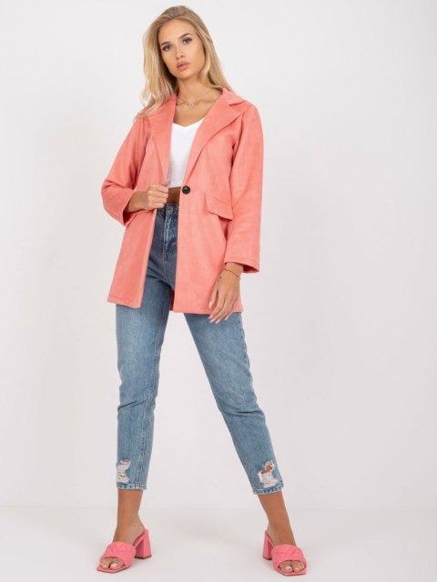 Marynarka DHJ-MA-15286.88 brzoskwiniowy XL