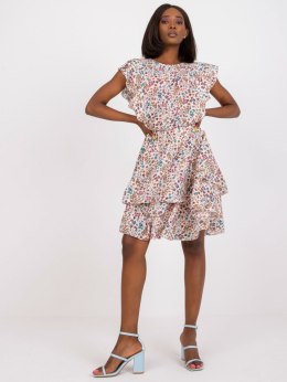 Sukienka CHA-SK-3003.40 beżowy M