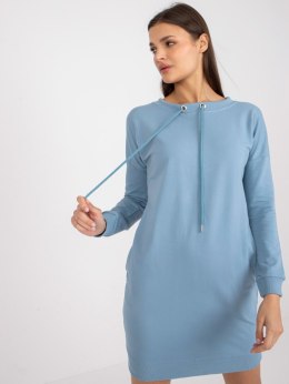 Sukienka AP-SK-A-006.73 jasny niebieski XL