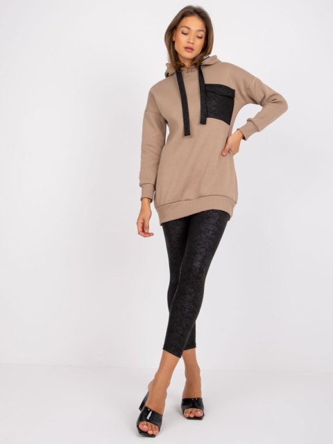 Komplet EM-KMPL-615.33 ciemny bezowy S/M