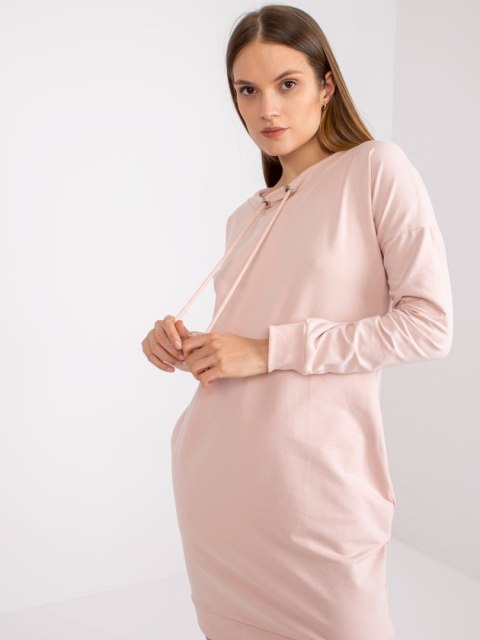 Sukienka AP-SK-A-006.73 jasny różowy XL