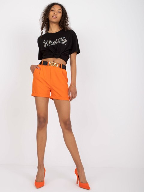 Szorty DHJ-SN-13186-1.70 pomarańczowy XL