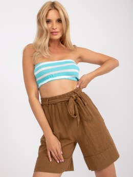 Szorty TW-SN-BI-26464.07 brązowy S