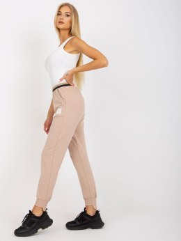 Spodnie dresowe TW-DR-OB030.57 beżowy S