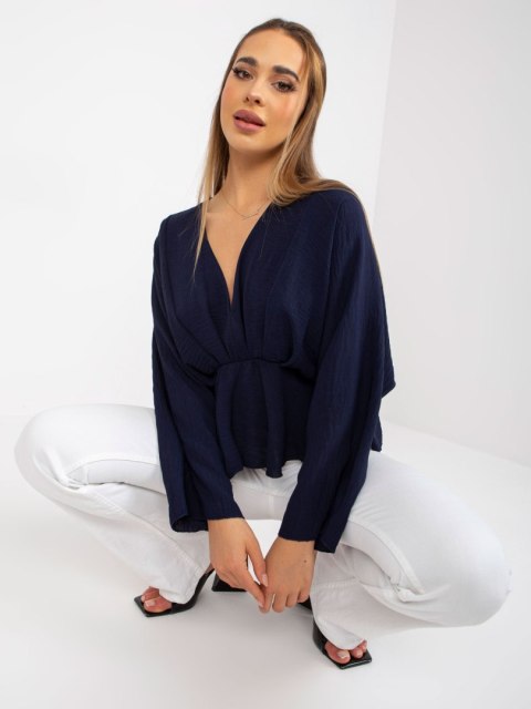 Bluzka DHJ-BZ-11979.67 granatowy