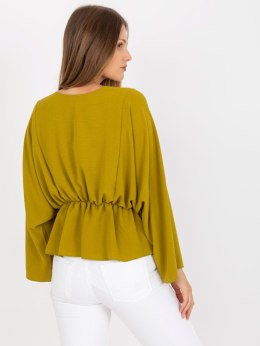 Bluzka DHJ-BZ-11979.67 oliwkowy