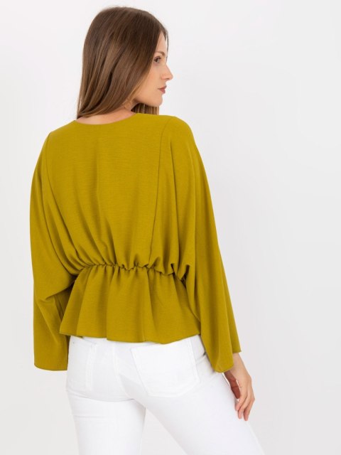 Bluzka DHJ-BZ-11979.67 oliwkowy