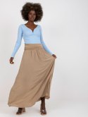 Spódnica TW-SD-BI-82160.48 ciemny bezowy M