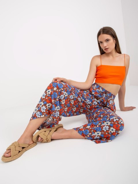 Spodnie D73781M62237A brązowy XL