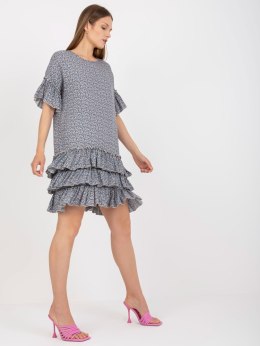 Sukienka CHA-SK-1420.19 ciemny niebieski L/XL