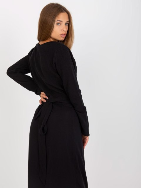 Bluzka D70031F11106A6 czarny L/XL