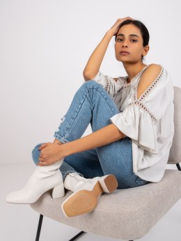 Bluzka TW-BZ-BI-82198.46 jasny beżowy M