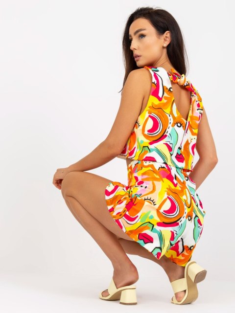 Komplet DHJ-KMPL-A6323.48 pomarańczowy S