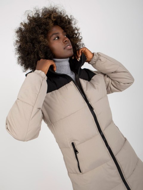 Kurtka NM-KR-D2-3827-62.00P szaro-czarny L