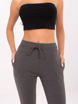 Spodnie dresowe B-005.05 ciemny szary L
