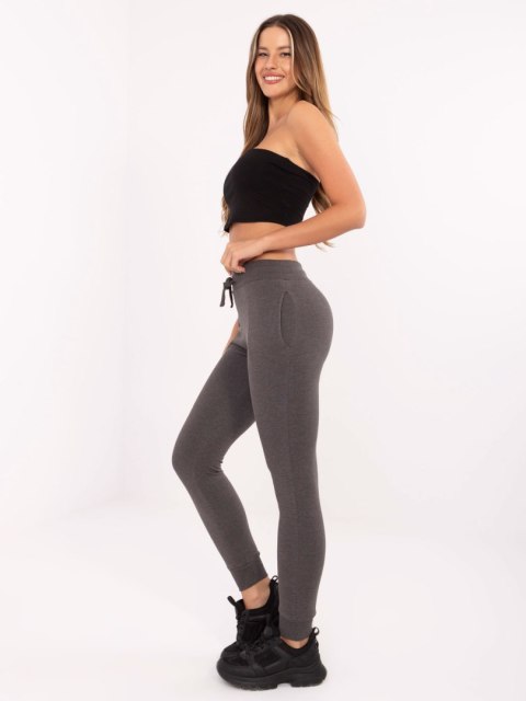 Spodnie dresowe B-005.05 ciemny szary L