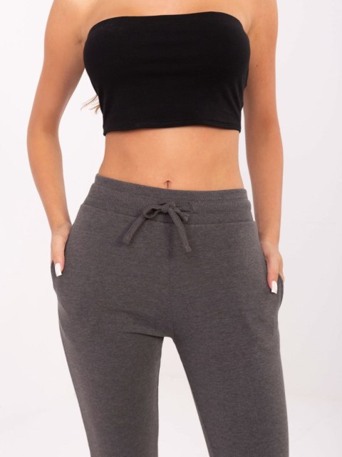 Spodnie dresowe B-005.05 ciemny szary S