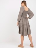 Sukienka CHA-SK-5803.29 ciemny bezowy L/XL