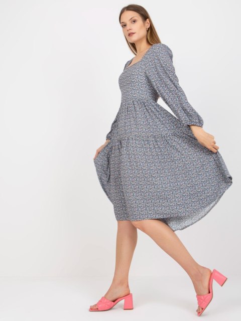 Sukienka CHA-SK-5803.29 ciemny niebieski L/XL