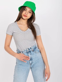 Bluzka TW-BZ-BL-005.39X biało-czarny 2XL