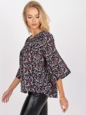 Bluzka CHA-BZ-3203-1.42 czarno-różowy S