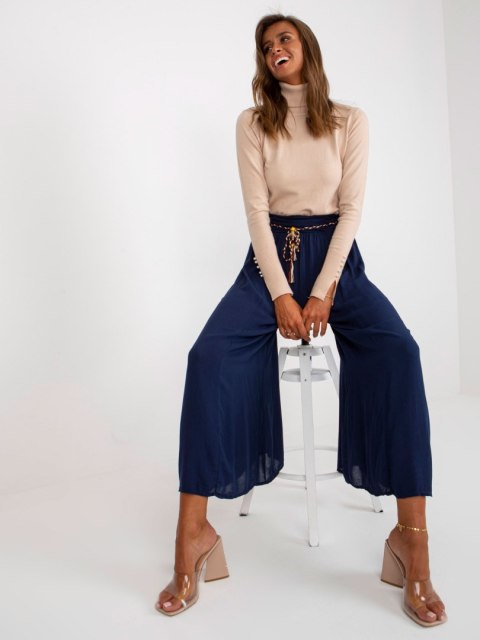 Spodnie TW-SP-BI-81733.14 granatowy L