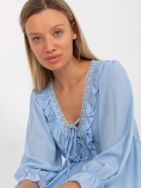 Sukienka TW-SK-BI-0761.92 jasny niebieski