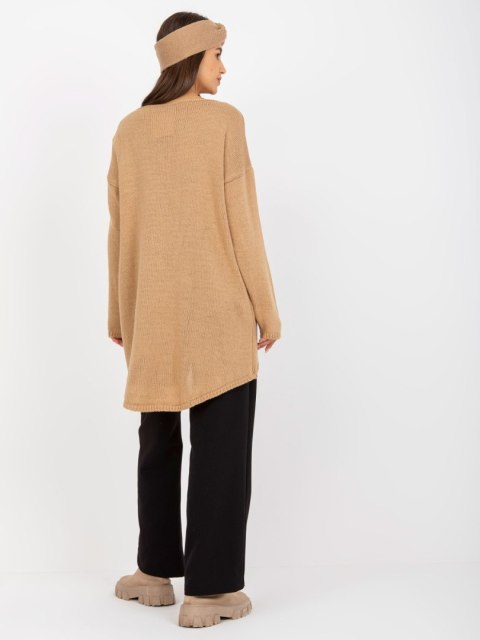 Sweter TW-SW-BI-1222.13X camelowy