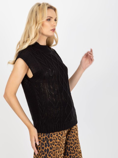 Kamizelka D90027W90785B3 czarny S/M