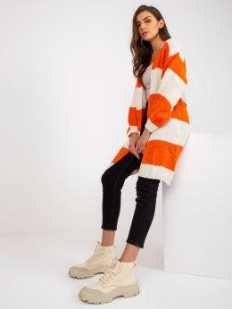 Kardigan TW-SW-BI-M3022.29X pomarańczowy