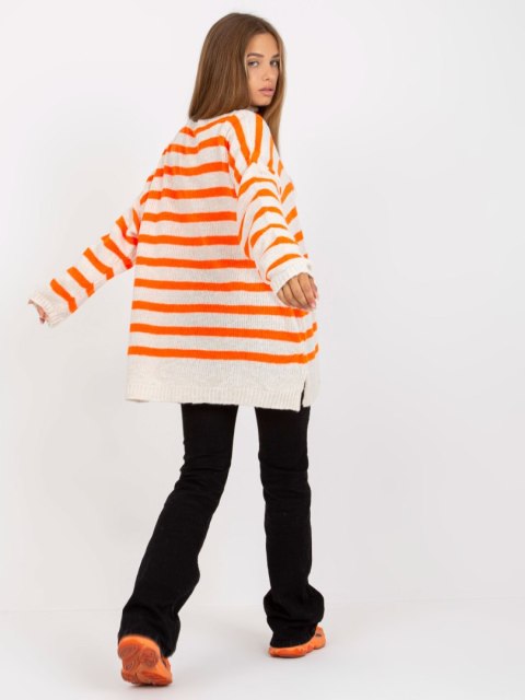 Sweter TW-SW-BI-M59.25 pomarańczowy