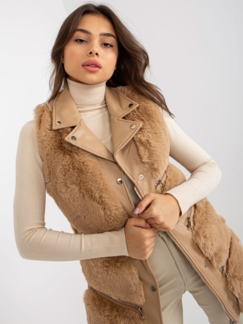 Kamizelka AI-KZ-TR2021.69 camelowy M