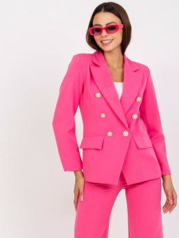 Marynarka DHJ-MA-15555.00P ciemny różowy 2XL